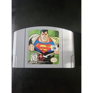 Superman (Nintendo 64, 1999) Authentic N64 Game - TESTED & WORKING